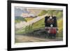 Southern Railway Express is Hauled by a "West Country" Locomotive-null-Framed Photographic Print