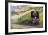 Southern Railway Express is Hauled by a "West Country" Locomotive-null-Framed Photographic Print