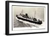 Southern Railway, S.S. Londres, Fliegeraufnahme-null-Framed Giclee Print