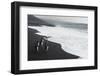 Southern rockhopper penguin group (Eudyptes chrysocome), Saunders Island, South Sandwich Islands, A-Michael Runkel-Framed Photographic Print