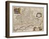 Southern Russia Map (From: Partes Septentrionalis Et Orientali), 1664-Isaac Abrahamsz Massa-Framed Giclee Print