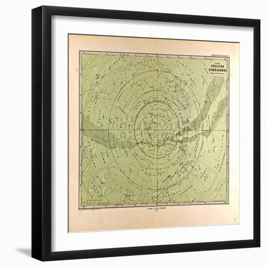 Southern Star Sky, 1872-null-Framed Giclee Print