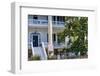 Southern Style House with a Magnolia Tree, Beaufort, South Carolina-George Oze-Framed Photographic Print