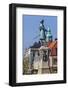 Southern Sweden, Karlskrona, Stortorget Square, town buildings-Walter Bibikow-Framed Photographic Print