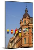 Southern Sweden, Karlskrona, street view of Ronneygatan street-Walter Bibikow-Mounted Photographic Print