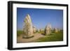 Southern Sweden, Kaseberga, Ales Stenar, Ale's Stones, early people's ritual site, 600 AD-Walter Bibikow-Framed Photographic Print