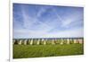 Southern Sweden, Kaseberga, Ales Stenar, Ale's Stones, early people's ritual site, 600 AD-Walter Bibikow-Framed Photographic Print