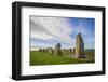 Southern Sweden, Kaseberga, Ales Stenar, Ale's Stones, early people's ritual site, 600 AD-Walter Bibikow-Framed Photographic Print