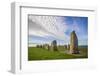 Southern Sweden, Kaseberga, Ales Stenar, Ale's Stones, early people's ritual site, 600 AD-Walter Bibikow-Framed Photographic Print