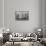 Southern Sweden, Ystad, cafe tables-Walter Bibikow-Framed Stretched Canvas displayed on a wall