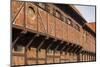 Southern Sweden, Ystad, traditional half-timbered building, Per Helsas Gard, 16th century-Walter Bibikow-Mounted Photographic Print