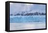 Southern terminus of Perito Moreno glacier under a moody sky, Argentina-francesco vaninetti-Framed Stretched Canvas