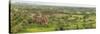 Southern View of Stupas Seen from Top of Tower at Aureum Palace Hotel, Bagan, Mandalay Region-null-Stretched Canvas