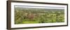 Southern View of Stupas Seen from Top of Tower at Aureum Palace Hotel, Bagan, Mandalay Region-null-Framed Photographic Print