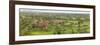 Southern View of Stupas Seen from Top of Tower at Aureum Palace Hotel, Bagan, Mandalay Region-null-Framed Photographic Print