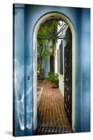 Southern Welcome In Charleston-George Oze-Stretched Canvas