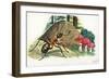 Southern Wood Ant or Horse Ant Formica Rufa-null-Framed Giclee Print