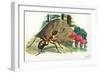 Southern Wood Ant or Horse Ant Formica Rufa-null-Framed Giclee Print