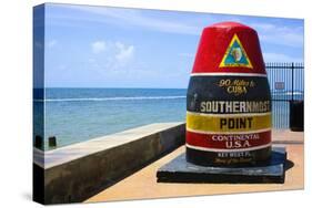 Southernmost Point in Continental USA in Key West,Florida-nito-Stretched Canvas