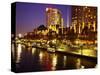 Southgate Centre, Southbank, Yarra River, Melbourne, Victoria, Australia-David Wall-Stretched Canvas