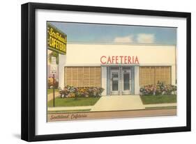 Southland Cafeteria, Retro-null-Framed Art Print