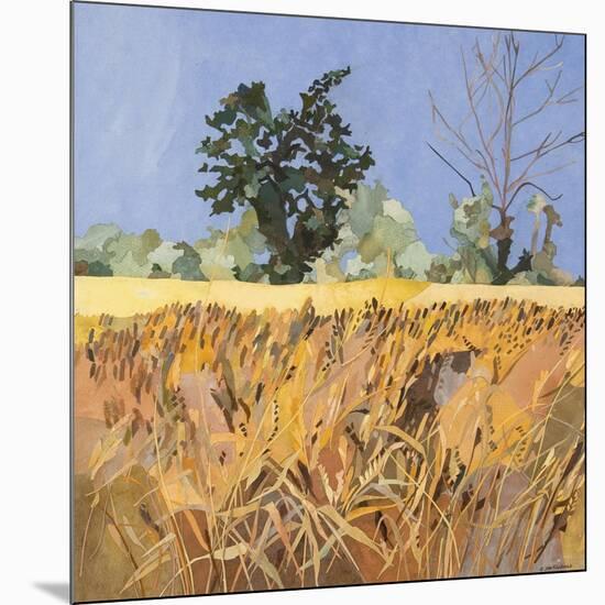 Southolt Corn Field-Christine McKechnie-Mounted Giclee Print