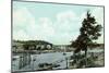 Southport, Maine, View of Thompson's Cove-Lantern Press-Mounted Art Print