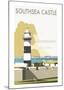 Southsea Castle - Dave Thompson Contemporary Travel Print-Dave Thompson-Mounted Giclee Print