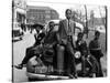 Southside Boys, Chicago, 1941-Russell Lee-Stretched Canvas