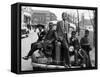 Southside Boys, Chicago, c.1941-Russell Lee-Framed Stretched Canvas