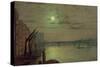 Southwark Bridge, 1882-John Atkinson Grimshaw-Stretched Canvas
