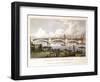 Southwark Bridge from Bank Side, London, 1817-Thomas Hosmer Shepherd-Framed Giclee Print