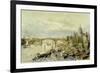 Southwark Bridge from London Bridge-William Parrott-Framed Giclee Print