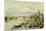 Southwark Bridge from London Bridge-William Parrott-Mounted Giclee Print