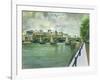 Southwark Bridge-Isabel Hutchison-Framed Giclee Print