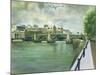 Southwark Bridge-Isabel Hutchison-Mounted Giclee Print