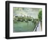 Southwark Bridge-Isabel Hutchison-Framed Giclee Print