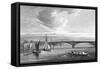 Southwark Bridge-JP Neale-Framed Stretched Canvas
