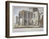 Southwark Cathedral, London, 1825-G Yates-Framed Giclee Print