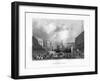 Southwark Cathedral, London, 19th Century-J Woods-Framed Giclee Print