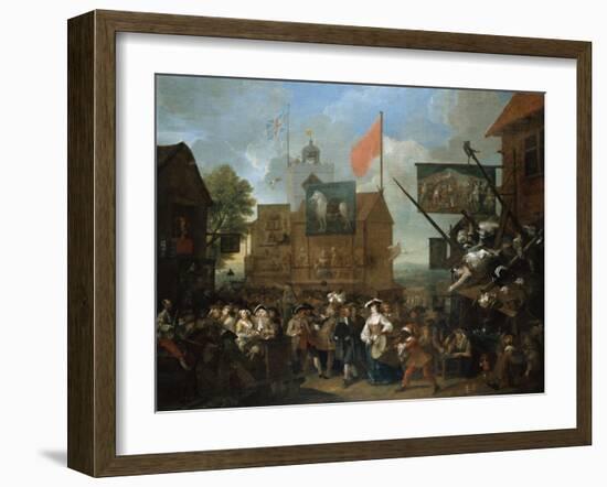 Southwark Fair, 1733-Emilio Boggio-Framed Giclee Print