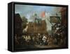 Southwark Fair, 1733-Emilio Boggio-Framed Stretched Canvas