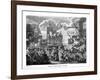 'Southwark Fair'-William Hogarth-Framed Giclee Print