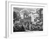 'Southwark Fair'-William Hogarth-Framed Giclee Print