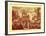 'Southwark Fair'-William Hogarth-Framed Giclee Print