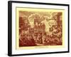 'Southwark Fair'-William Hogarth-Framed Giclee Print