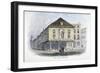 Southwark Town Hall, Borough High Street, Southwark, London, C1830-C Hill-Framed Giclee Print