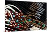 Southwest, American Indian art & handicrafts. Classic Navajo bead work necklaces.-Cindy Miller Hopkins-Mounted Photographic Print