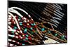 Southwest, American Indian art & handicrafts. Classic Navajo bead work necklaces.-Cindy Miller Hopkins-Mounted Photographic Print