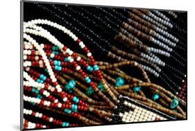 Southwest, American Indian art & handicrafts. Classic Navajo bead work necklaces.-Cindy Miller Hopkins-Mounted Photographic Print